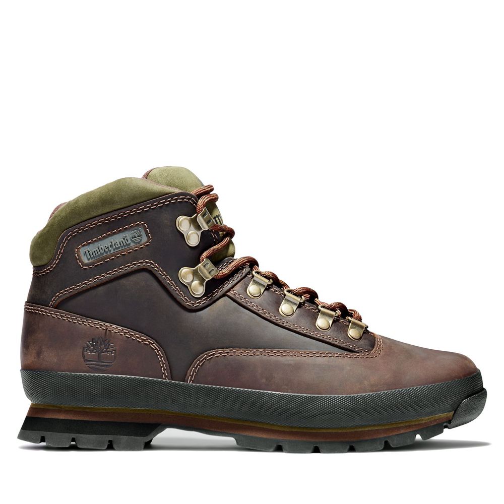 Botas Trekking Timberland Hombre Classic Cuero Euro Marrones - Chile KPE-305682